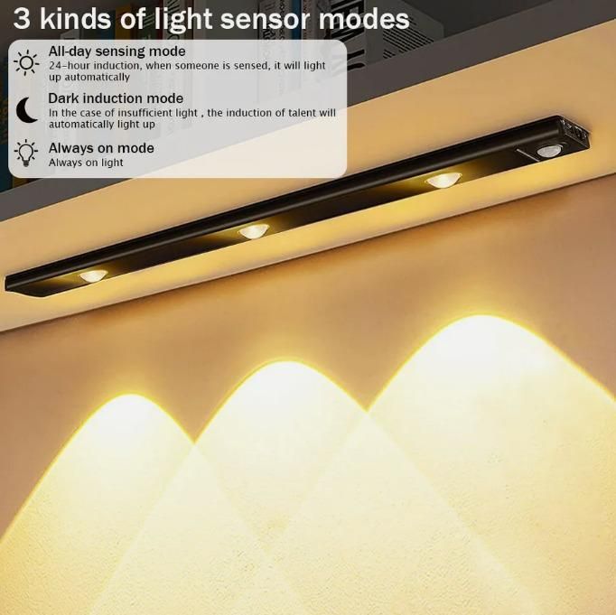 USB Rechargeable Motion Sensor Cabinet Light
